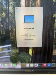 Foto 2 de Apple MacBook Air M1 8GB 256GB Rose Gold Reacondicionado - vista 2