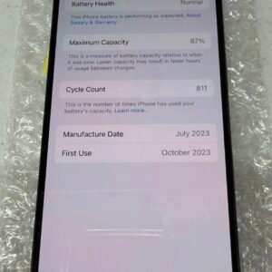 Apple iPhone 15 Pro 256GB Libre mundial Blue Titanium buen estado