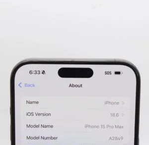 Foto 6 de Apple iPhone 15 Pro Max 256GB Negro Open Box - vista 6